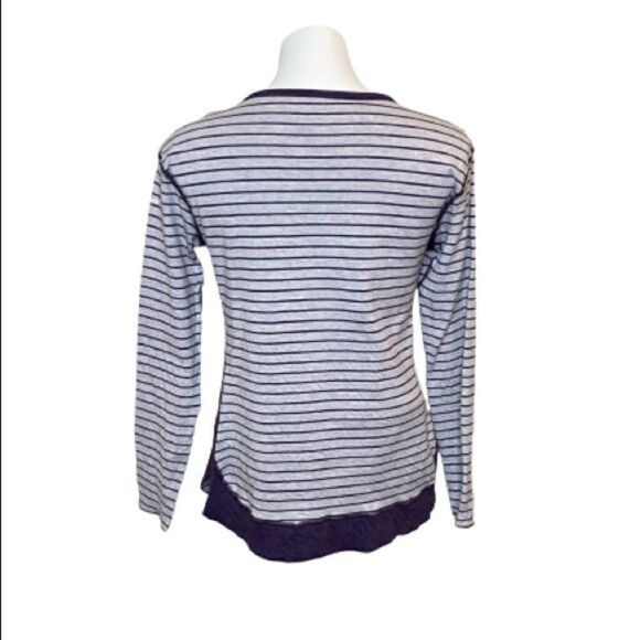 Columbia winter adventure purple and gray striped long sleeve top size M - Picture 11 of 16